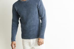 ORIGINAL BLUES for RHC
Crew Rib Knit