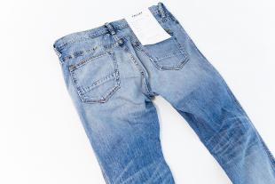 Mid Rise Slim Denim