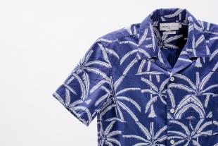 FOREST CLOUD for RHC
Open Collar Shirt