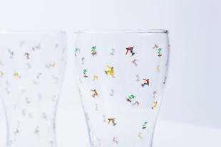 Surfer Monogram Glass