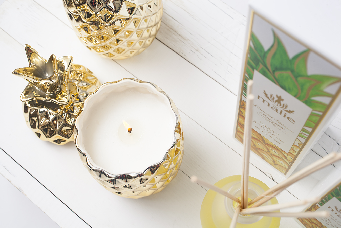 Soy Candle & Diffuser-Pineapple｜Pick Up Item | RHC ronherman