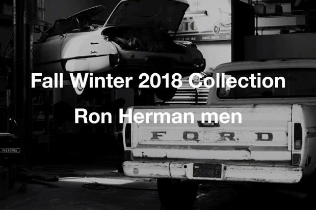 2018FW Ron Herman Collection for Men　8.11(sat)New Release