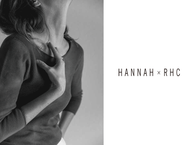 “HANNAH×RHC”Second Collection 
11.16(sat) in store
