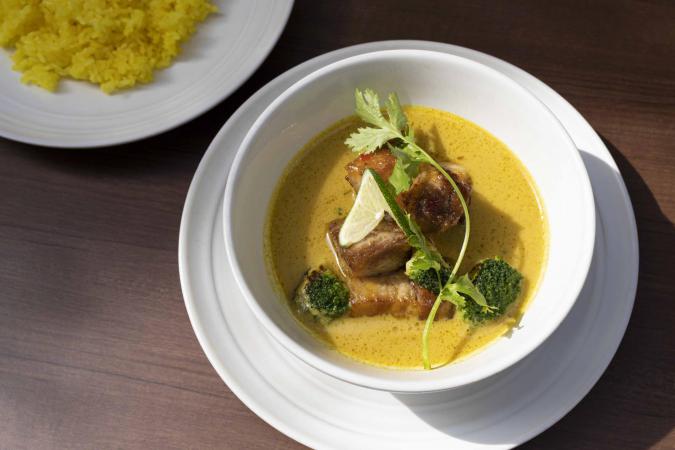 Thai Yellow Curry with Pork Belly