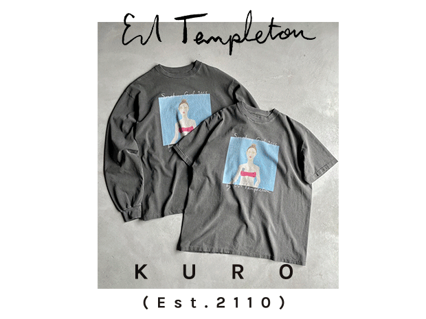 MR.and MRS.Templeton×KURO Limited item New Release