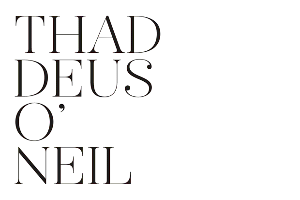 Thaddeus O'Neil POP UP EVENT　2014.4.12(sat.)-18(fri.)
@Ron Herman SENDAGAYA、FUTAKOTAMAGAWA