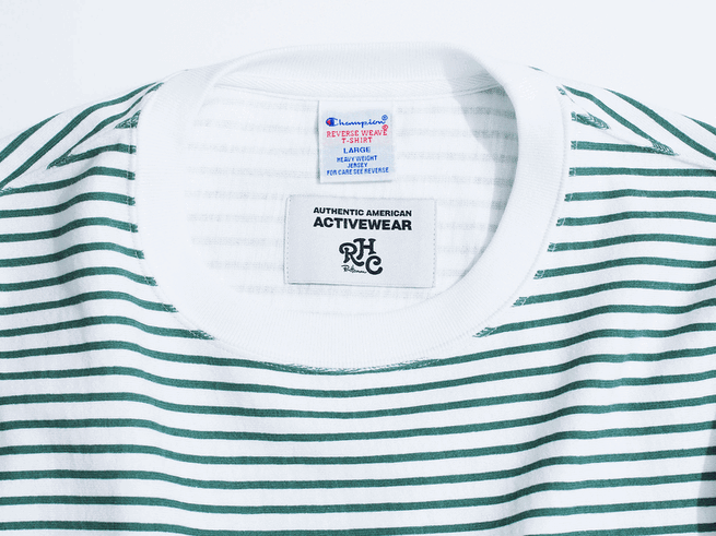 Champion for RHC Reverse Weave Striped T-Shirt
5.25(sat) New Arrival