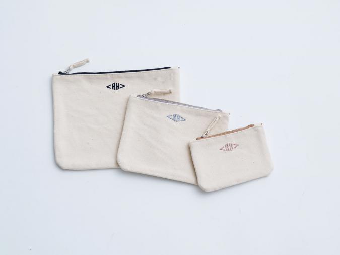 RH California Organic Canvas Pouch New Arrival