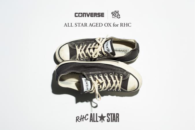 CONVERSE ALL STAR AGED OX for RHC
1月18日(土) オンラインストア再販売のお知らせ
