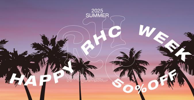 Special Discount “HAPPY RHC WEEK” @ONLINE STORE