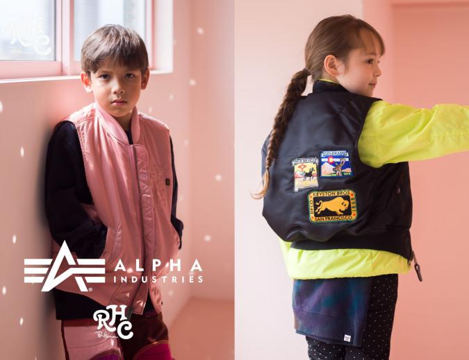 ALPHA INDUSTRIES × RHC Kids 10.25 (sat) New Arrival