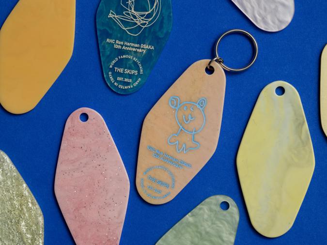 Kids Custom Event「Let's make a one of a kind keychain！」@RHC Ron Herman Osaka