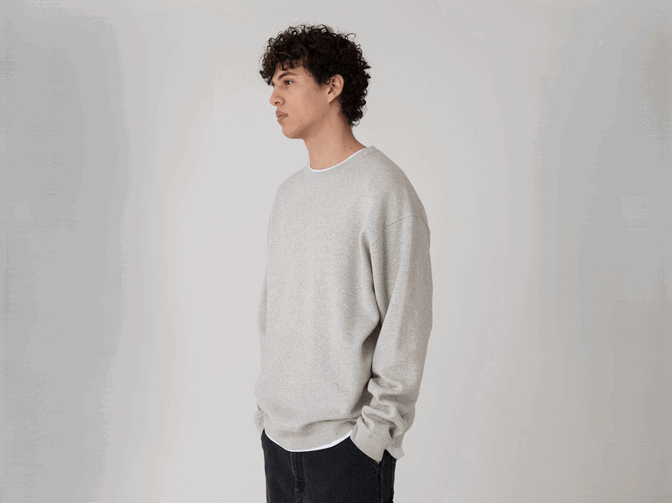 RHC Cotton Linen Doubleface Sweater
New Arrival