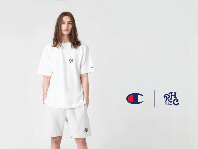 Champion for RHC Tee&Shorts
5.9 (Sat) New Arrival
