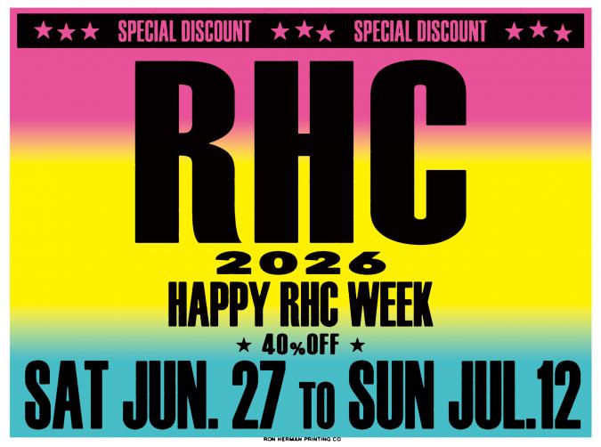 Special Discount “HAPPY RHC WEEK”