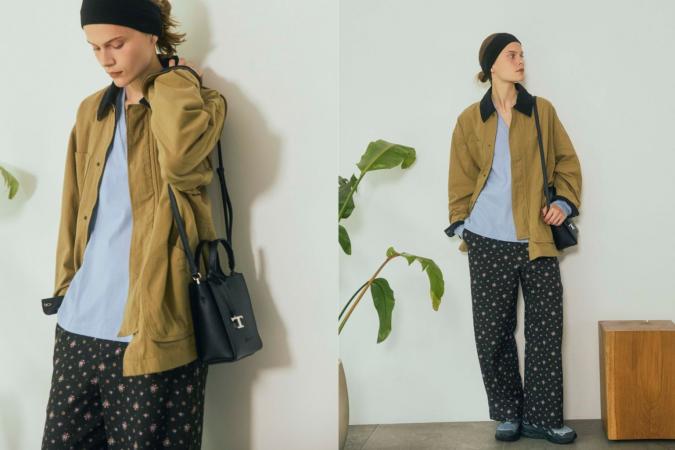 JANE SMITH for RHC “Flower Print Pants”