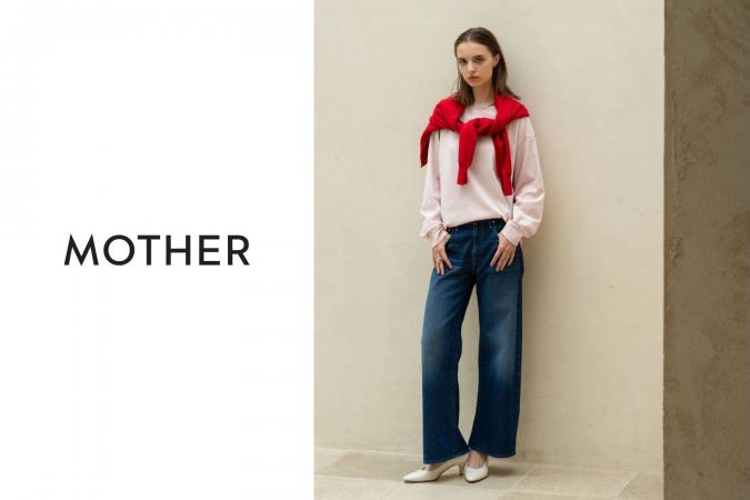 MOTHER loves Ron Herman “The Mid Rise Lasso Flood” New Arrival