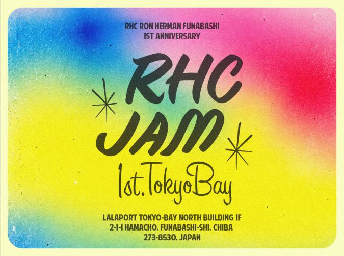 RHC Ron Herman FUNABASHI 1st Anniversary 10.31 (sat) 