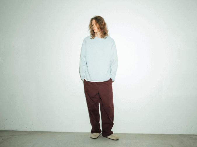 RHC Men 
MILANORIB KNIT PULLOVER & WIDE VINTAGE CHINO PANTS
New Arrival